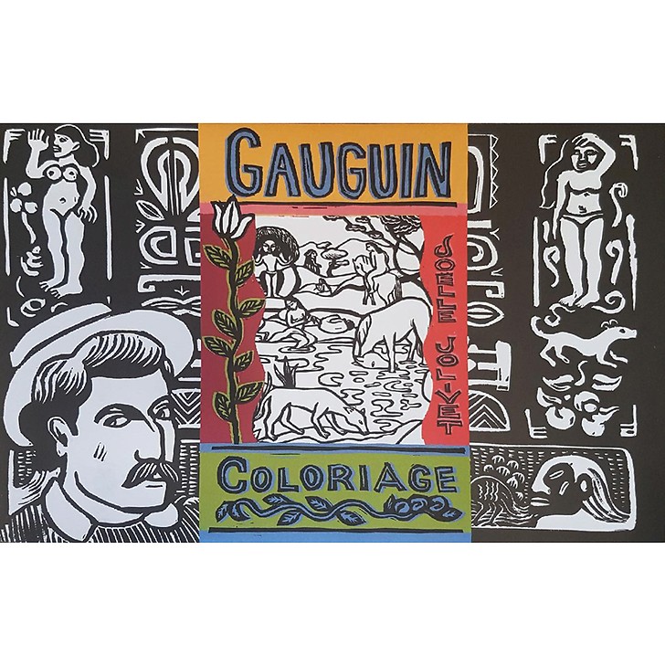 Colouring Book - Gauguin - Paris Grand Palais