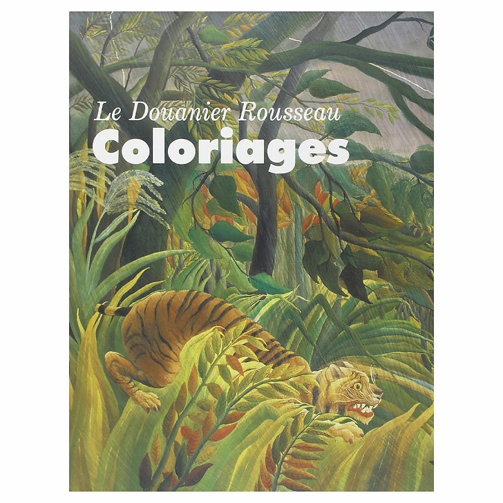 Colouring book - Le Douanier Rousseau - Paris Grand Palais